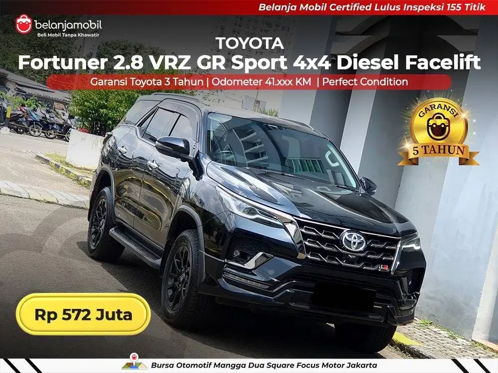 [ 4x4 ] Toyota Fortuner 2.8 VRZ GR Sport Diesel Facelift 2024/2025