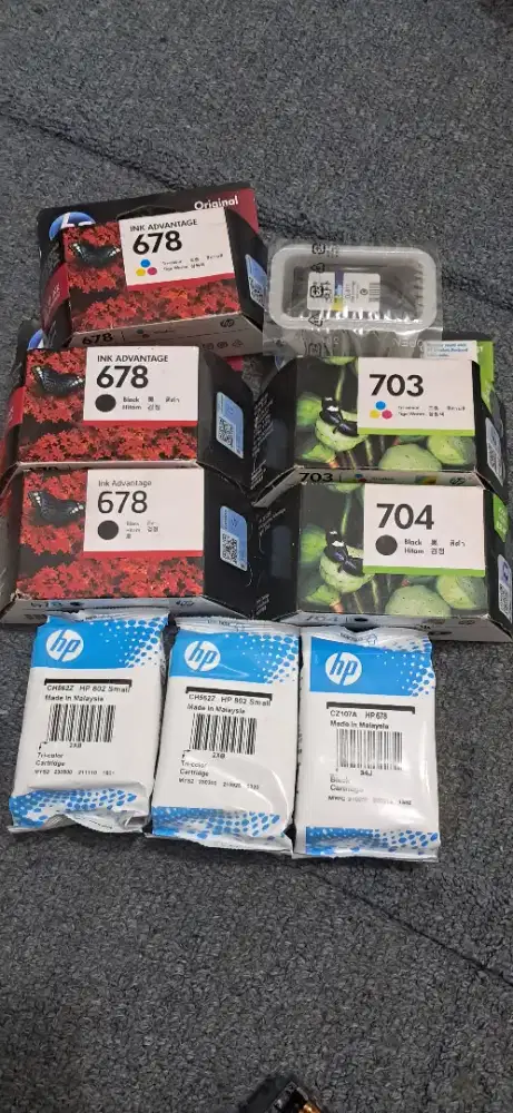 Beli tinta printer berbagai tipe dan merek