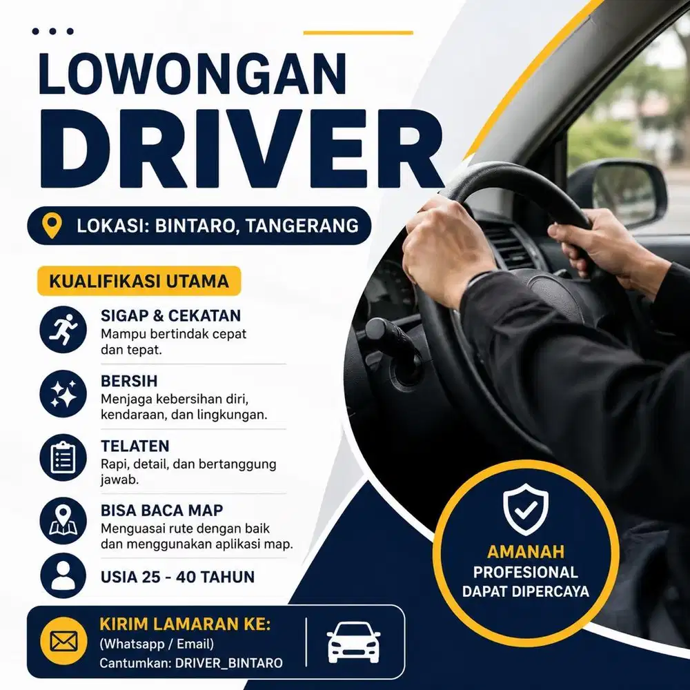 Lowongan driver
