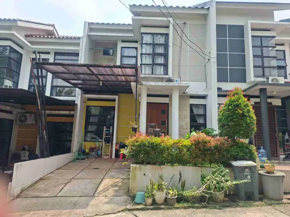 Dijual Rumah 2 Lantai dalam cluster di Kampung Sawah. Dekat tol Jatiwarna. Siap Huni.