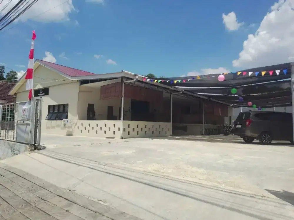 Disewakan tanah plus bangunan ex. rumah makan