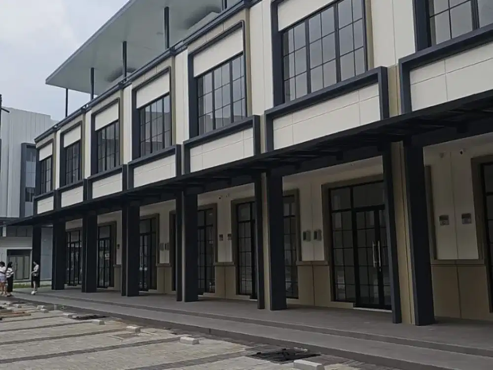 Disewa Ruko 2 Lantai Brand New Hudson Gading Serpong, Tangerang