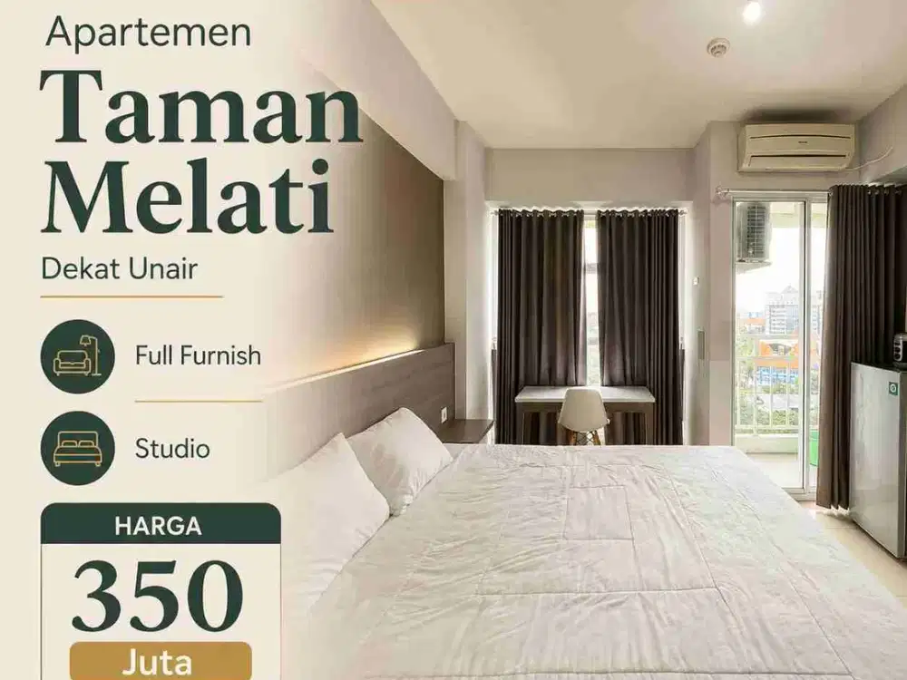 Dijual Apartemen Taman Melati Dekat Unair & ITS