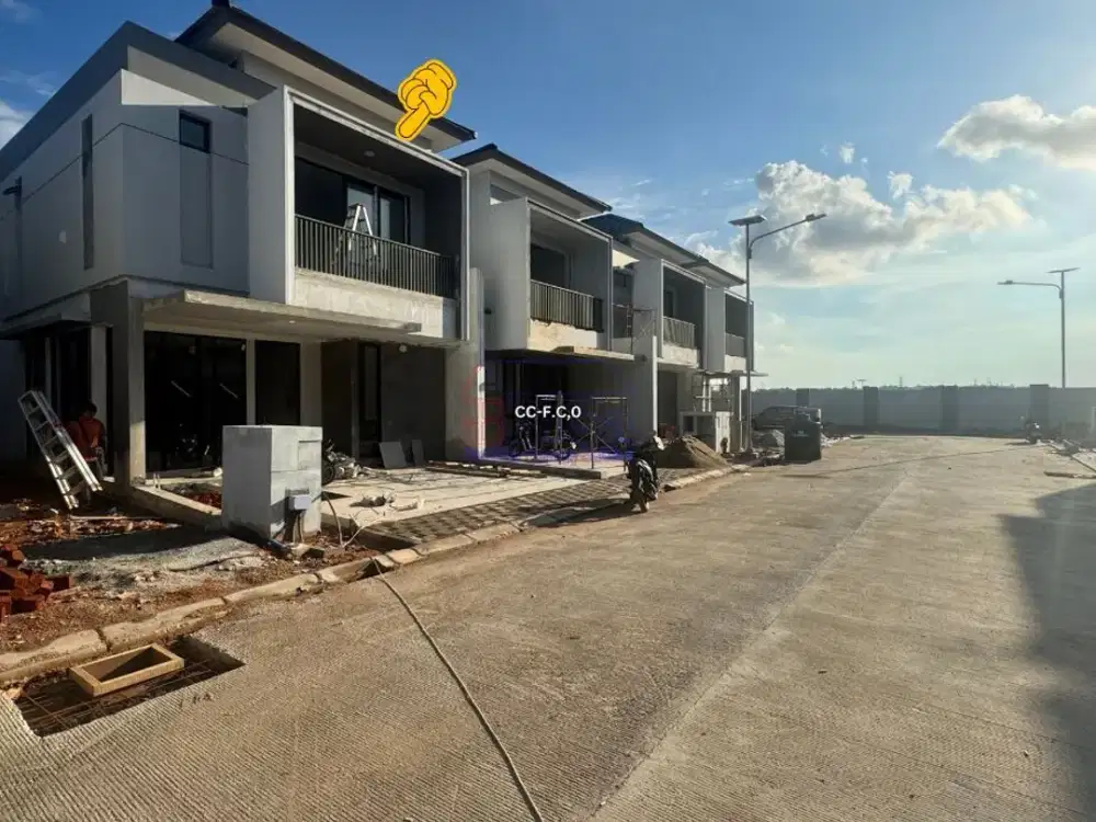 Rumah 2 LT Hook Tengah di Garden Avenue Cluster Rosewood