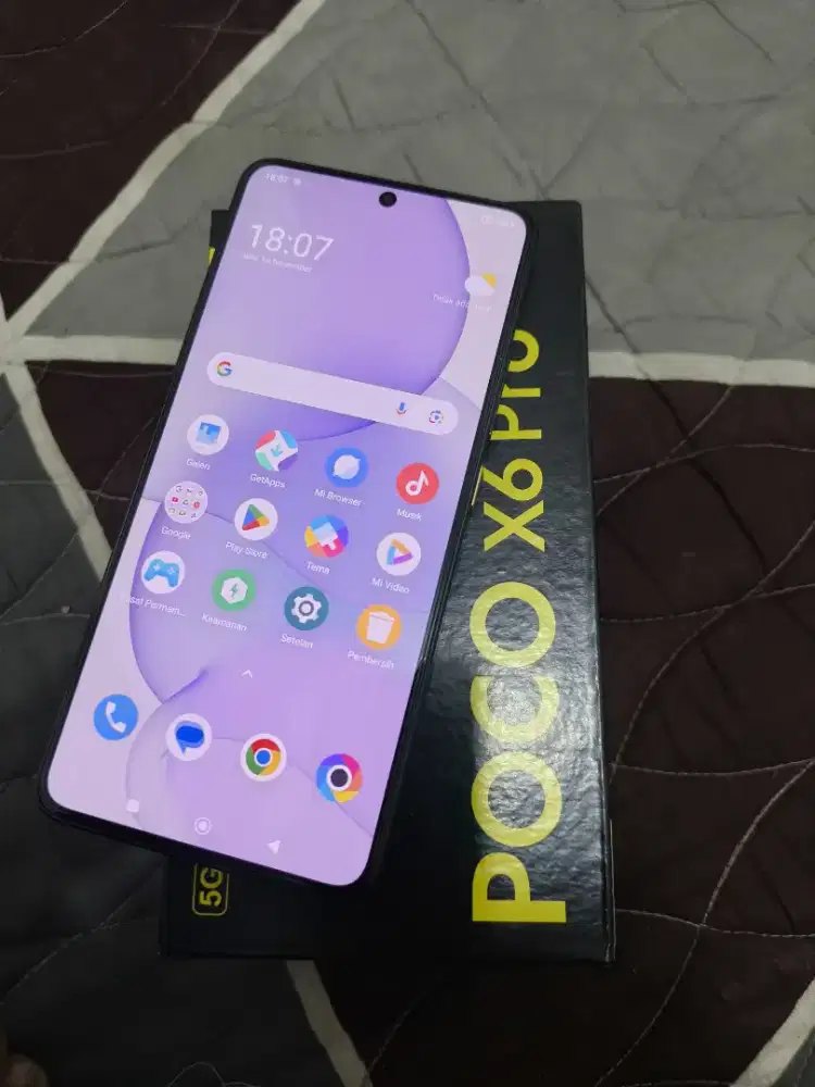Poco X6 Pro 5G 12/512GB Fullset Mulus luss Nomines bonus casing