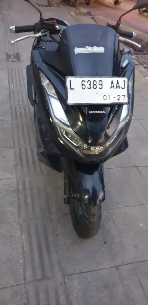 PCX 160 ABS th 2022 Hitam Glozi  istimewa pjk baru