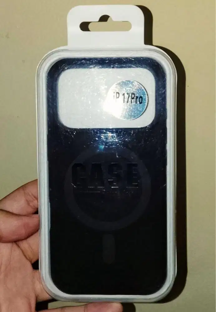 Silicon Case Iphone 17 Pro Black Magsafe