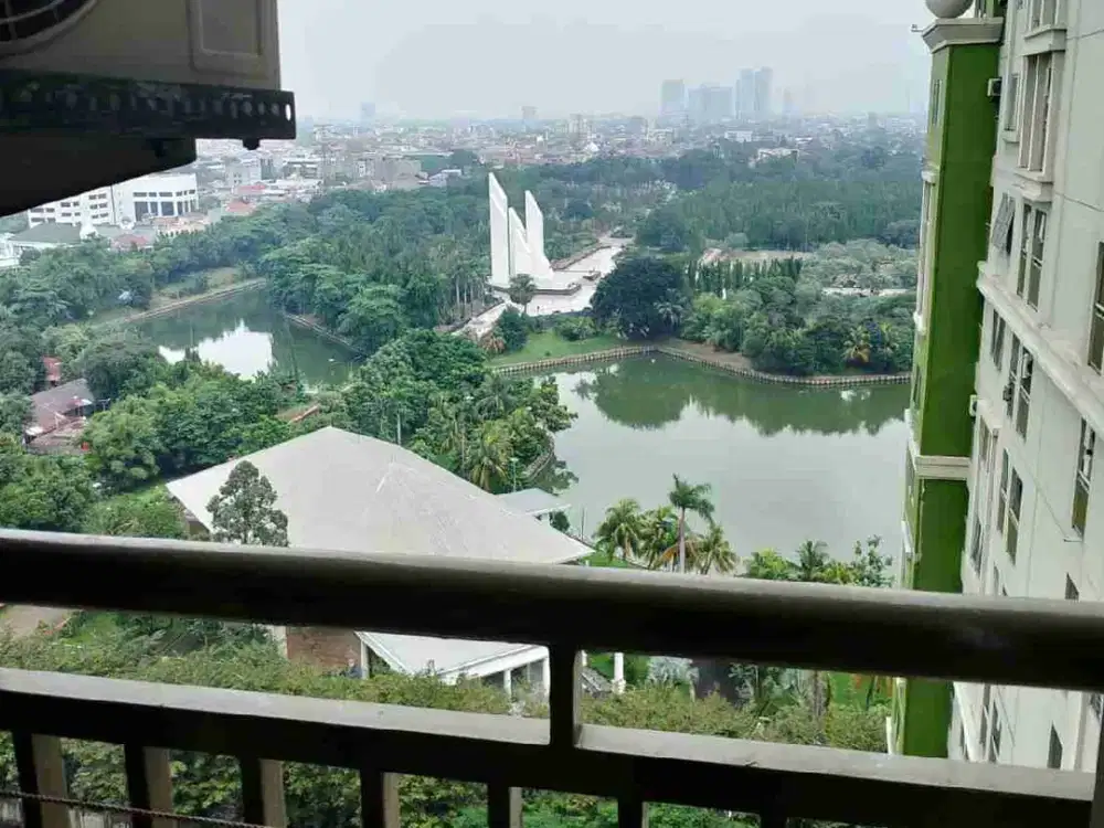 jual apart GREEN PALACE studio KALCIT shm view danau serta kota