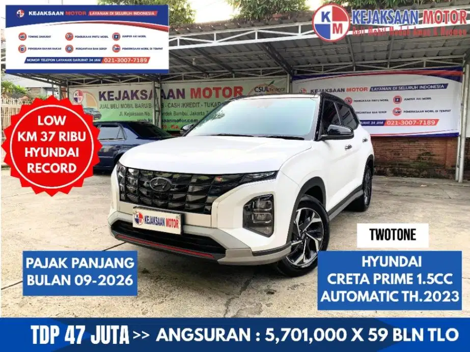 Hyundai Creta Prime 1.5cc Automatic Th.2023 Twotone