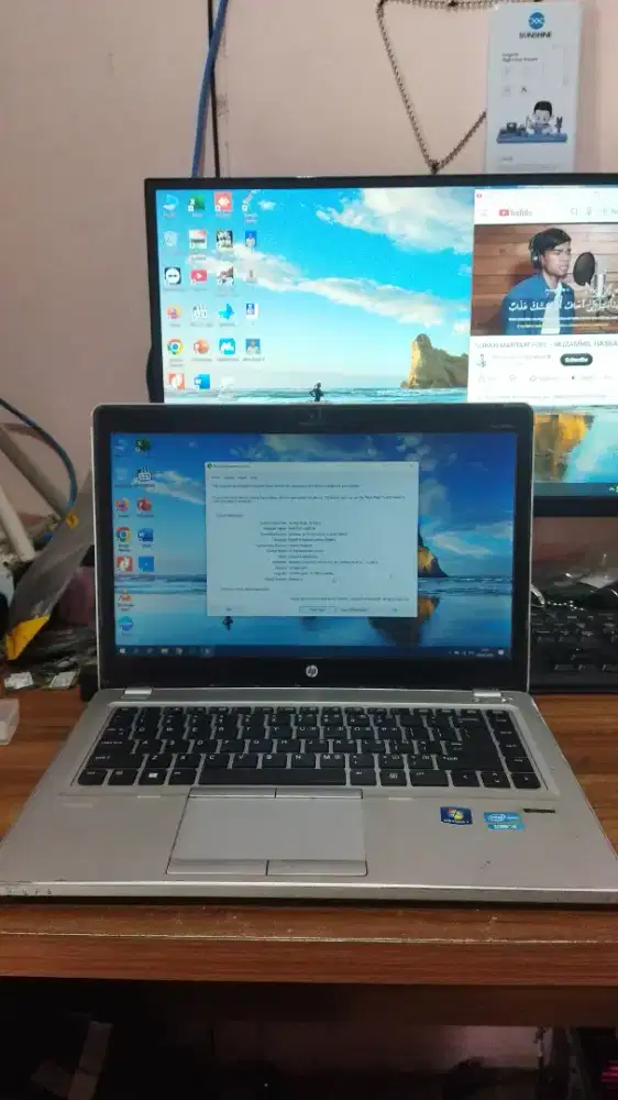 JUAL CEPAT LAPTOP HP ELITEBOOK FOLIO RAM 8 GB SSD 128 GB