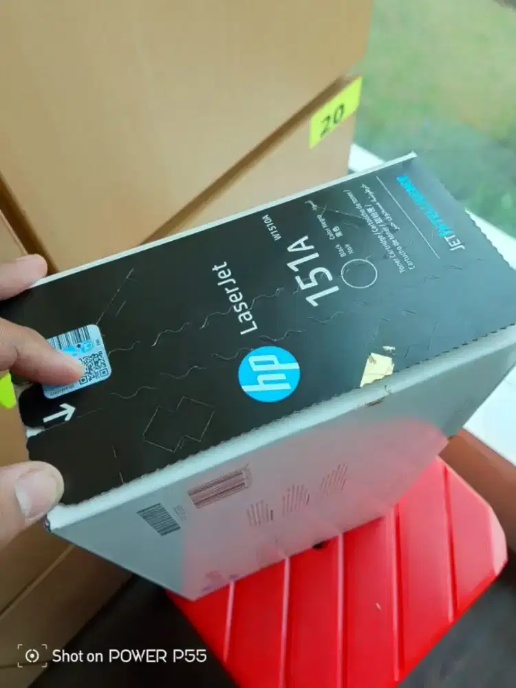 Toner bekas komplt dus