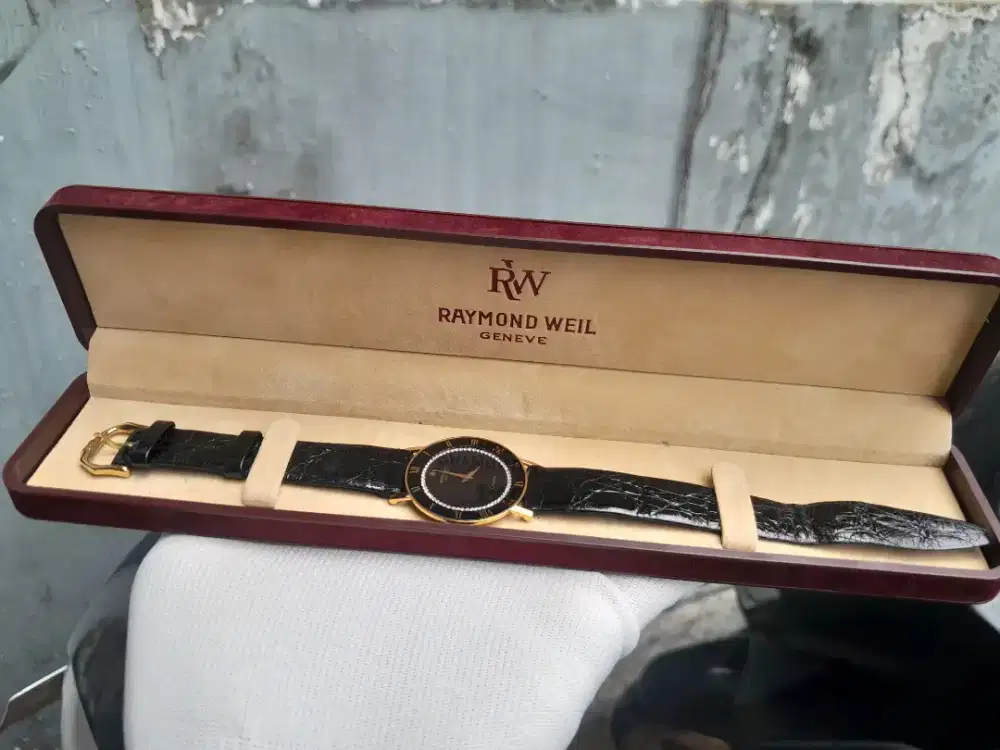 Jam Raymond Weil Geneve Othello Vintage Quartz Original