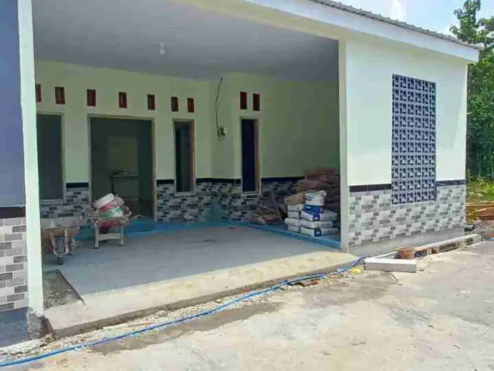 Rumah Baru Pedesaan Mojorayung Madiun