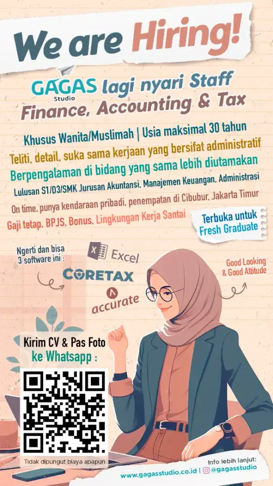 Finance, accounting staff
