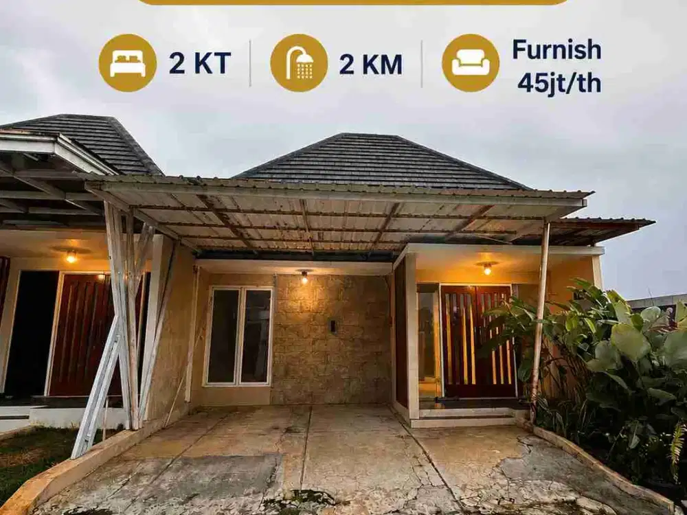 RUMAH CANTIK DALAM LINGKUNGAN CLUSTER DEKAT UPTOWN MALL