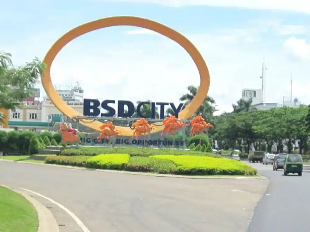 JUAL CEPAT. RUMAH BARU BSD 2 LANTAI. FURNISH