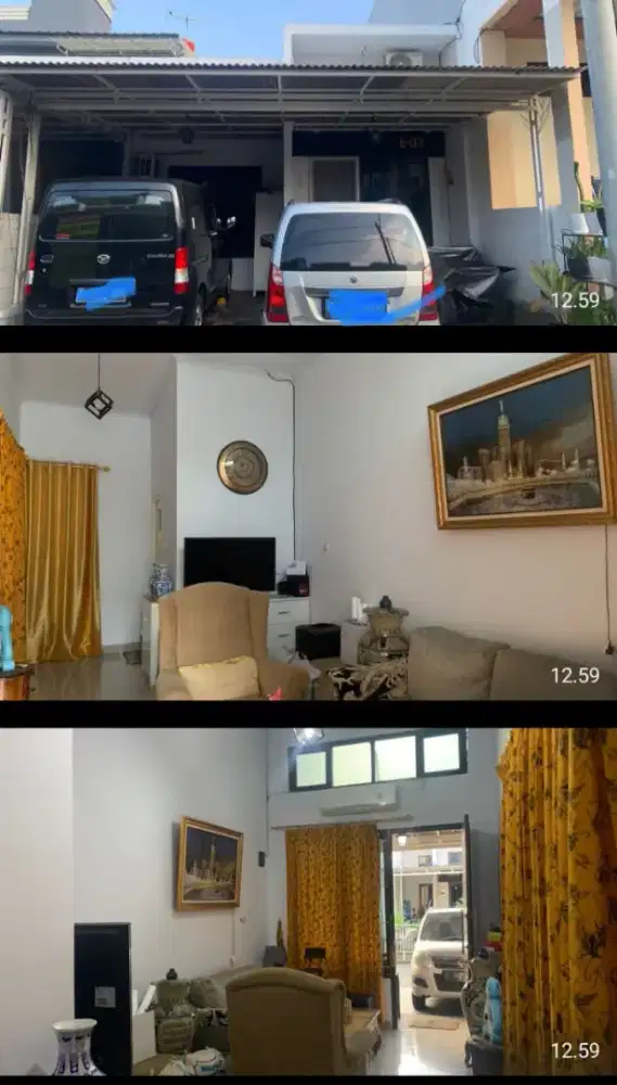Dijual Rumah Gracia Ayu Residence, dapur sdh tertutup & carport,canopi