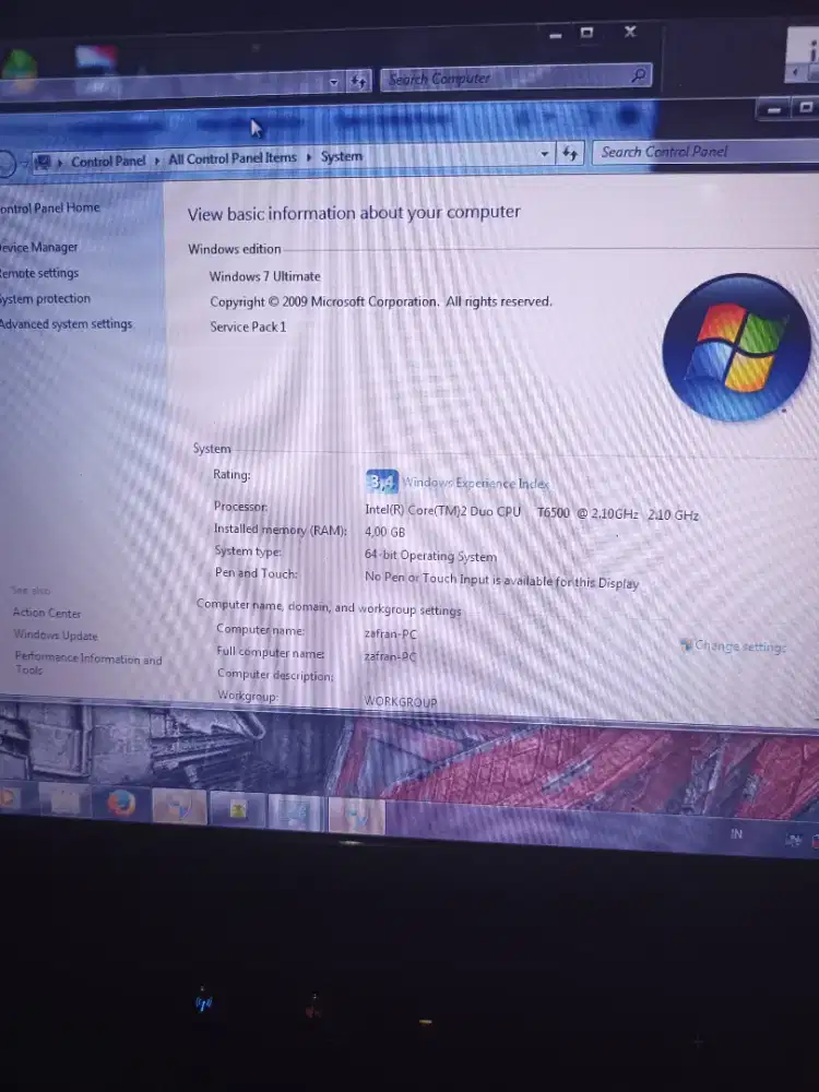 laptop Compaq CQ35
