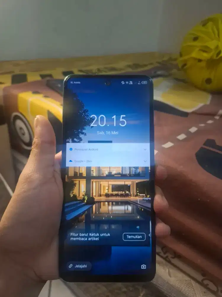 Jual infinix hot 11 s ram 6/128 full set no minus