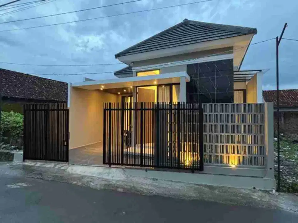 DIJUAL RUMAH BARU GREES MINIMALIS TEPI JLN ASPAL PURWOMARTANI KALASAN