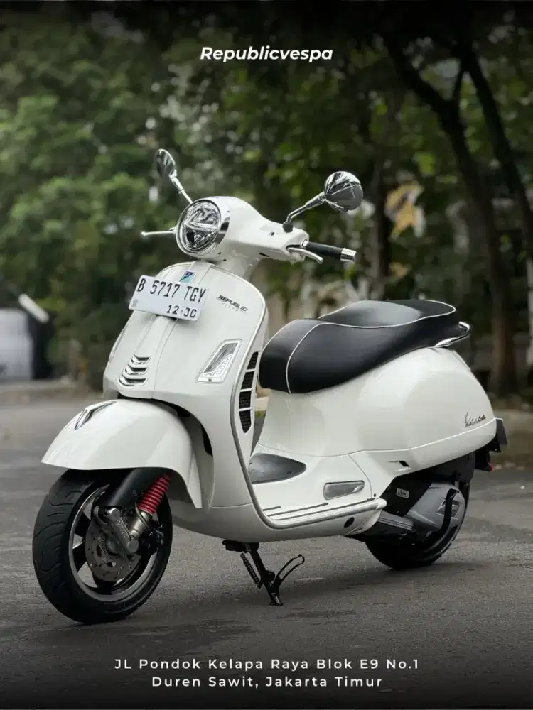 DIJUAL VESPA GTS 150 4V IGET ABS LED TAHUN 2020 PERFECT CONDITION