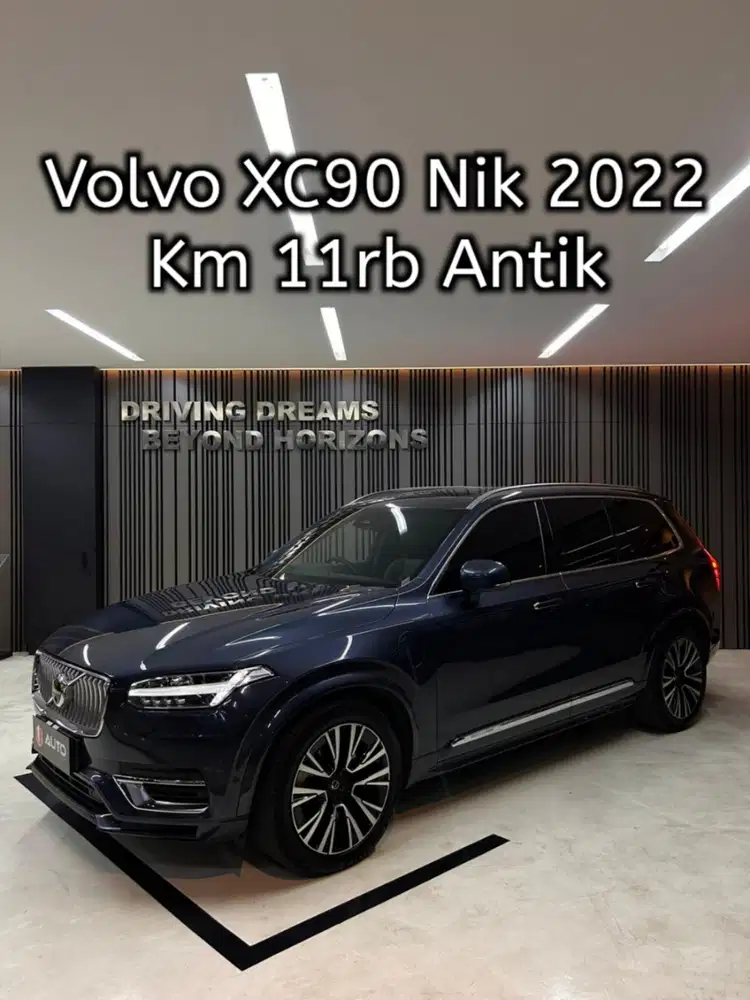 VOLVO XC90 P4 HP 2.0 AT 2023 Biru Km11rb B8VOL Nik 2022