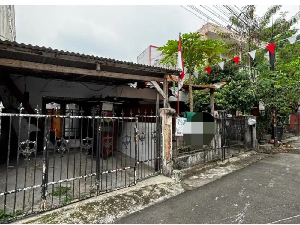 Rumah Lama Tebet Utara Jakarta Harga Murah Akses 2 mobil