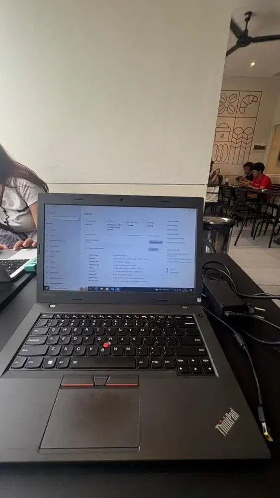 Laptop second Lenovo ThinkPad L470 i5 Gen 7 RAM 8GB SSD 256GB