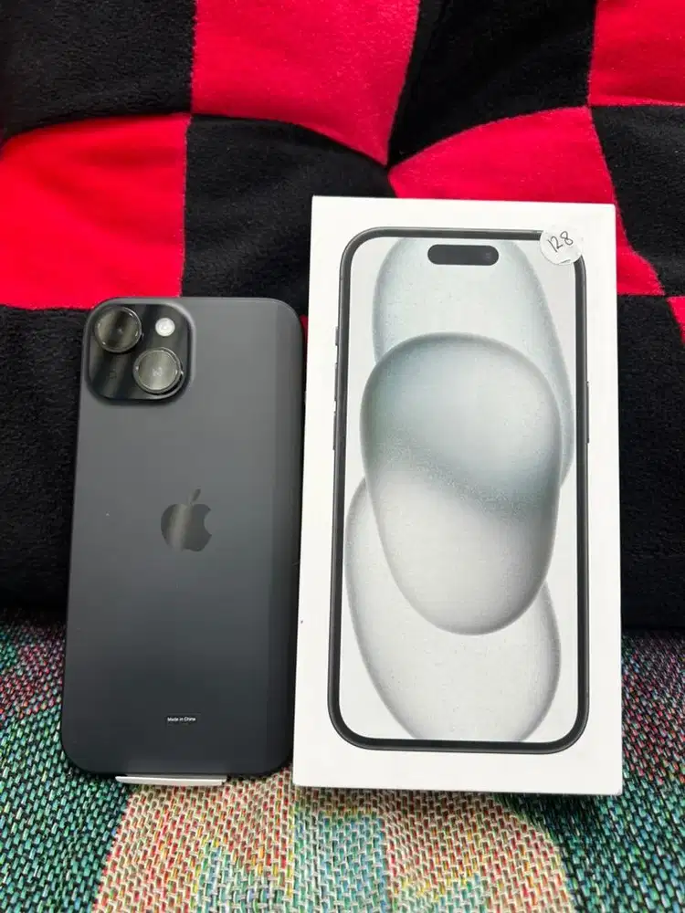 iphone 15 128 resmi black