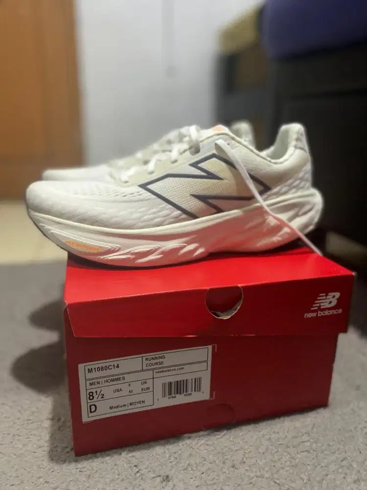 NEW BALANCE Fresh Foam X 1080 V14 Sea Salt Sepatu Lari Pria