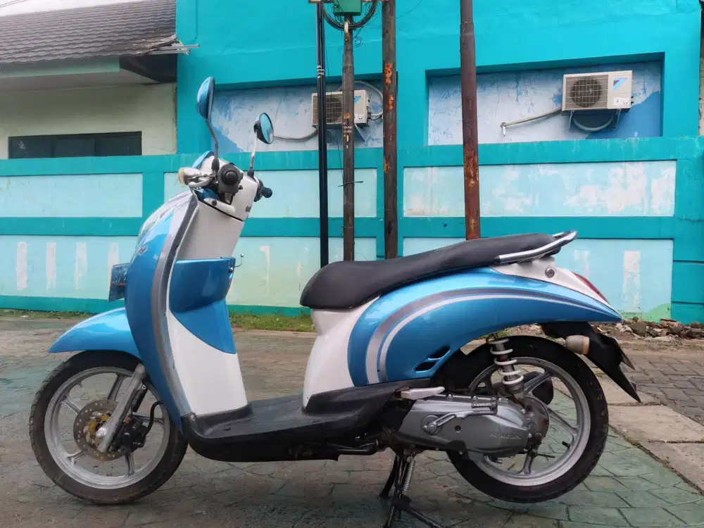 Honda Scoopy 2012 stater halus mulus terawat