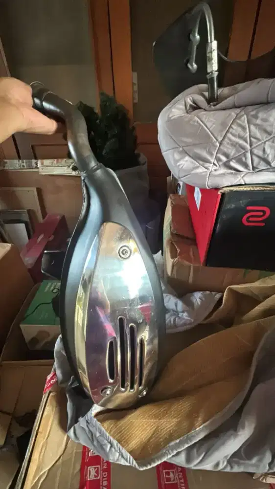 Knalpot ori Vespa GTS 300