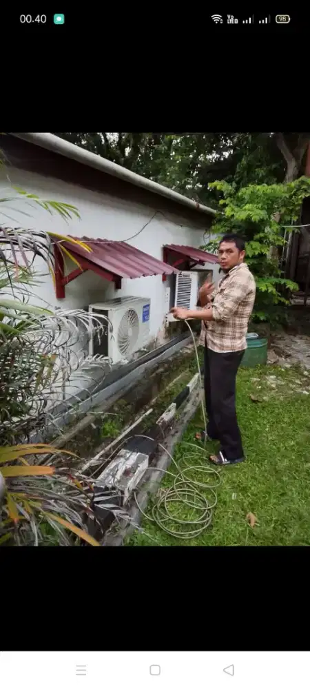 Jasa servis AC kulkas mesin cuci kompa air dll bergaransi resmi