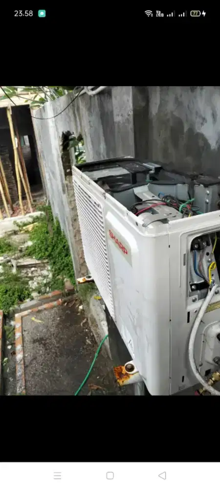 Jasa servis AC kulkas mesin cuci kompa air dll bergaransi