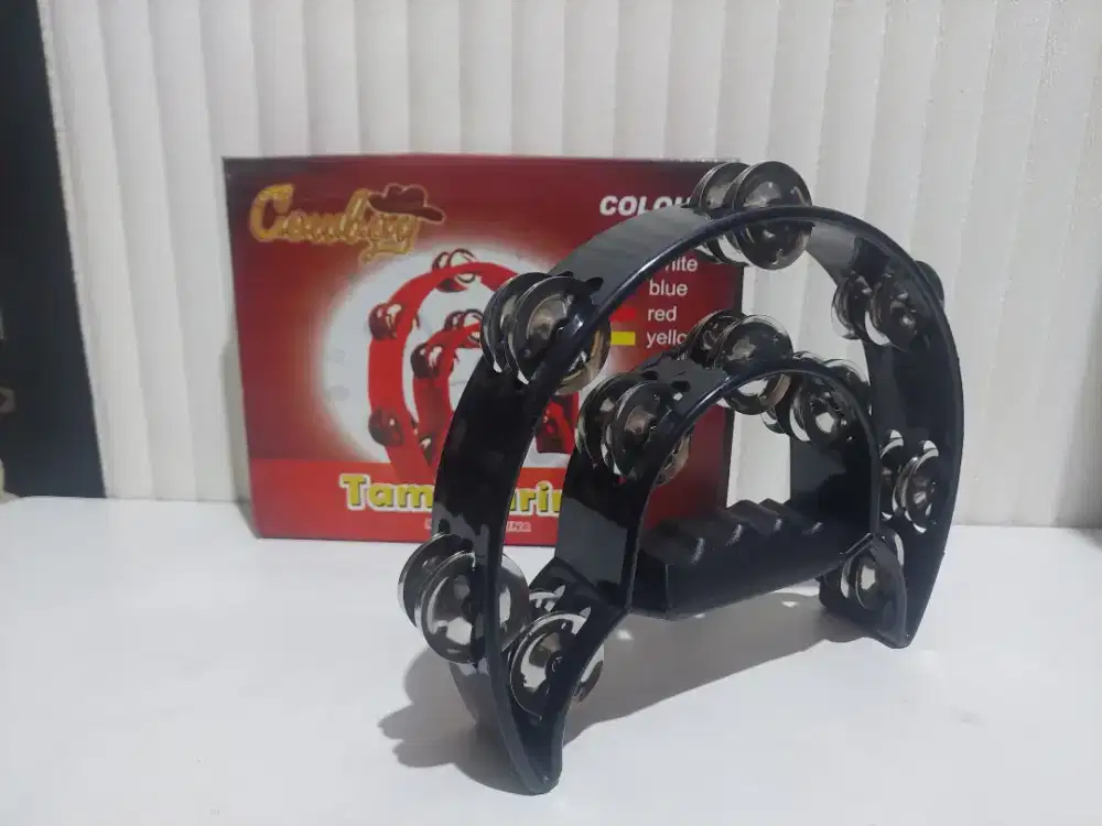 Tamborine kecrekan double ring cowboy