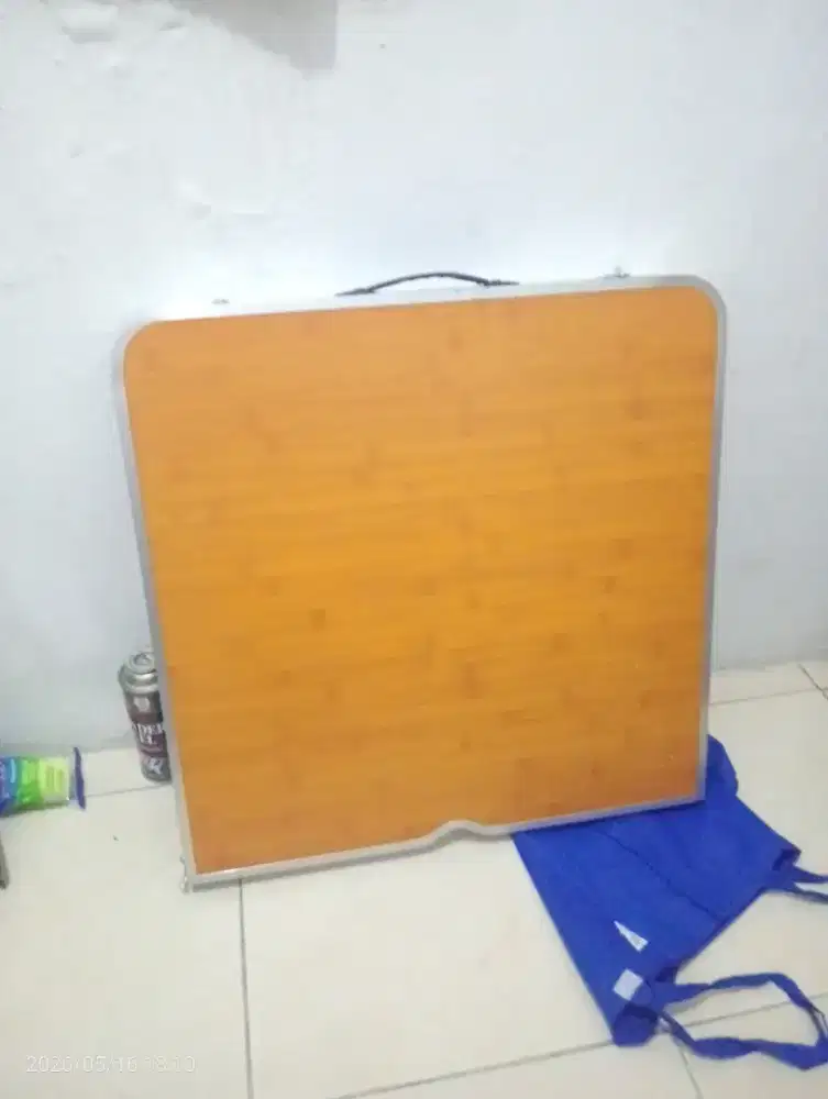 Meja lipat buat jualan