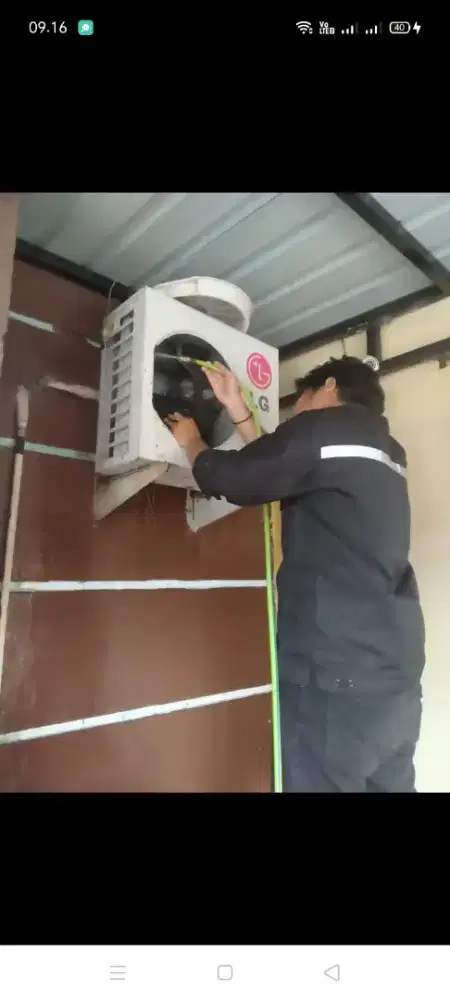 Jasa servis AC kulkas mesin cuci kompa air dll bergaransi