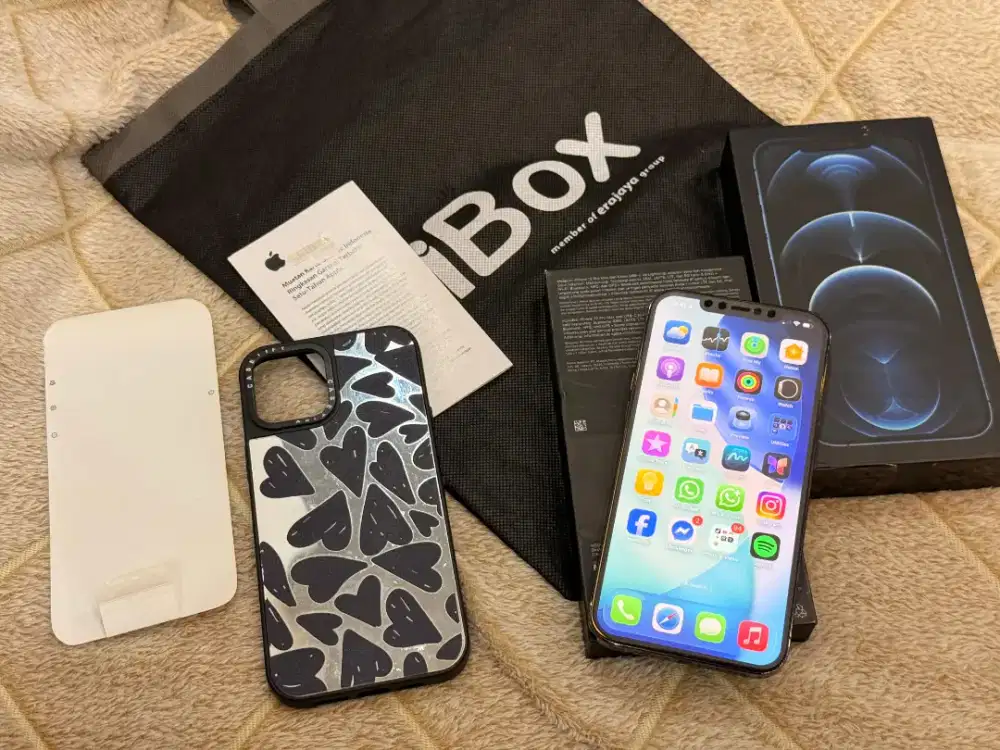 Iphone 12 PROMAX IBOX 256GB boleh TT