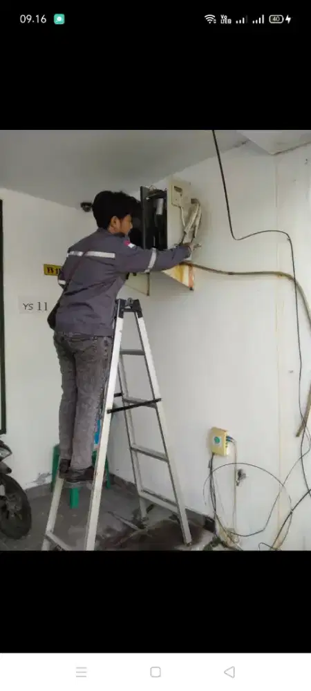 Jasa servis AC kulkas mesin cuci kompa air dll bergaransi
