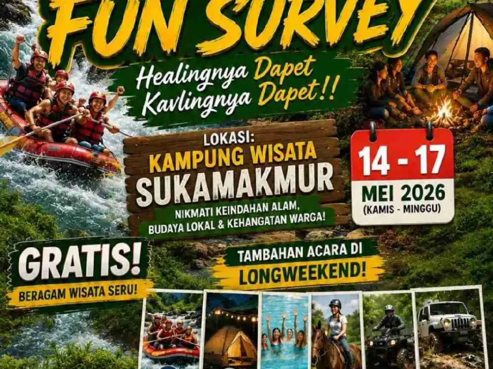 Jual Tanah Murah View Mewah dijalur Wisata Bogor