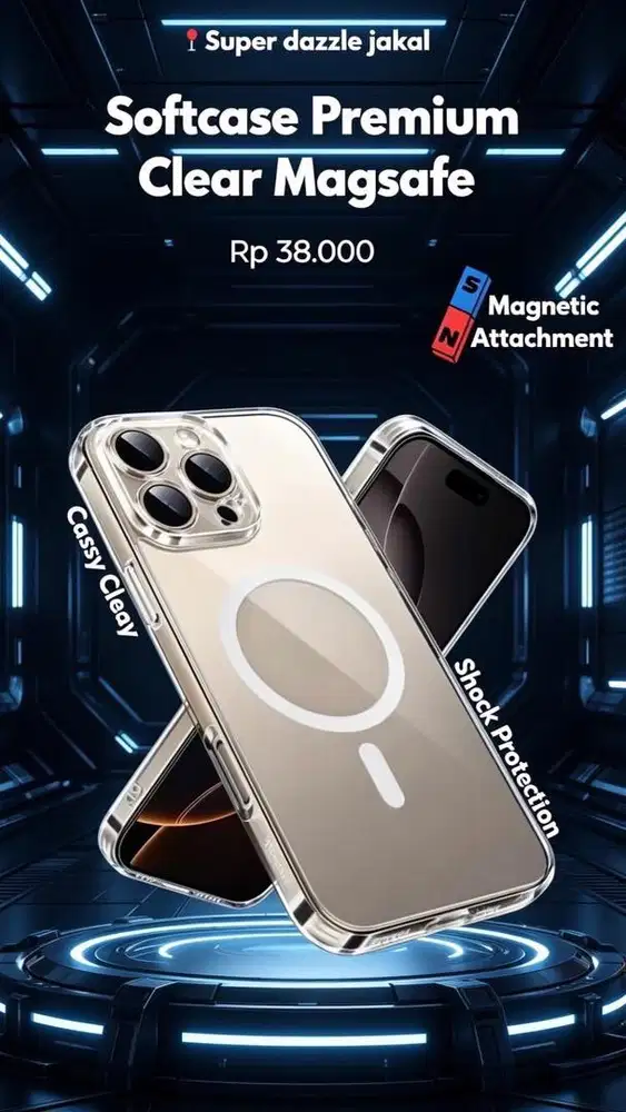 Case premium magsafe clear