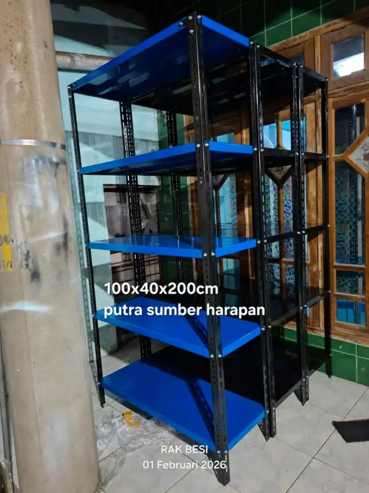 Rak besi siku lubang serbaguna cod
