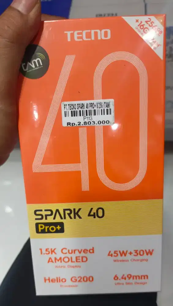 TECNO SPARK 40 PRO+ 8/256GB | ATLANTIS DAHSYAT