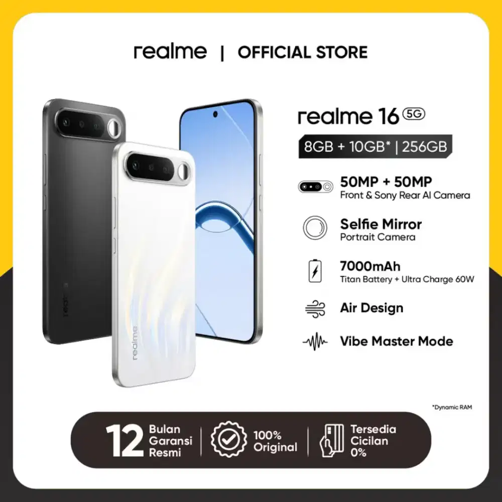 Realme 16 5g plus gift box