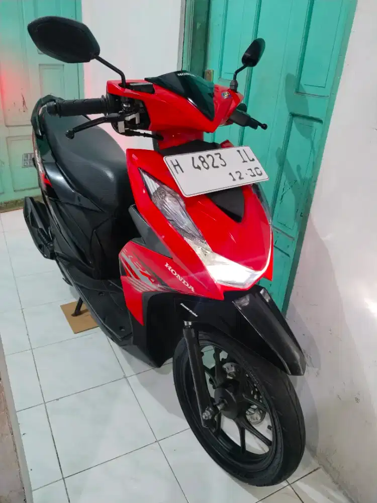 BU.. Dijual cepet honda beat CBS 2020 akhir orisinil plat H ungaran