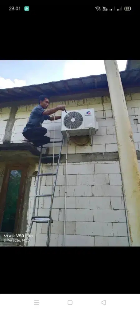 Jasa servis AC kulkas mesin cuci kompa air dll bergaransi
