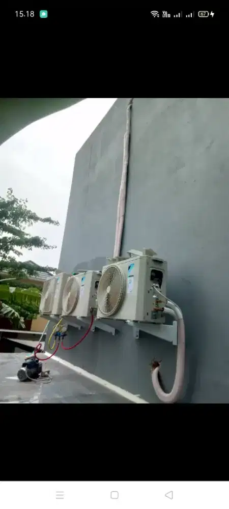 Jasa servis AC kulkas mesin cuci kompa air dll bergaransi