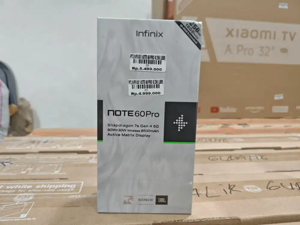 INFINIX NOTE 60 PRO 5G RAM 8/256GB ATLANTIS DAHSYAT