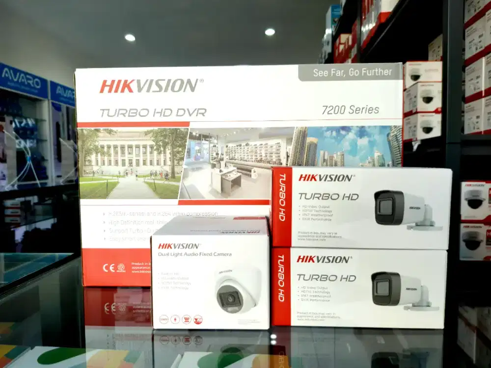 Paket cctv hikvision ColorVu gelap tetap berwarna