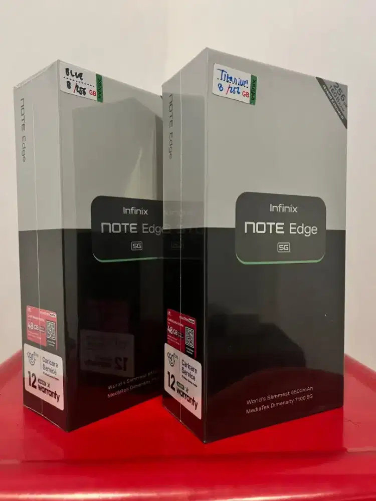 Infinix Note Edge 5G 8/256 Promo Murah New Segel